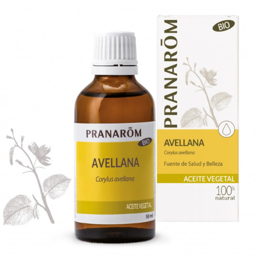 Aceite vegetal avellana - 50 ml - pranarom