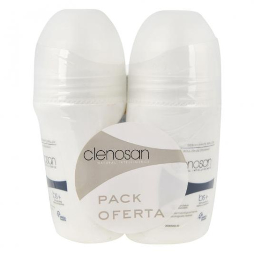 Clenosan pack desodorante roll-on microtalco