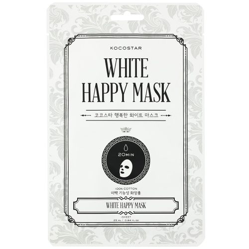 Kocostar white happy mask