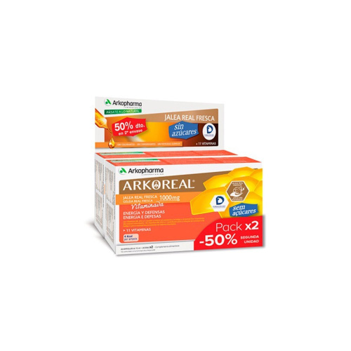 Arkoreal pack jalea y  ginseng seg 50%