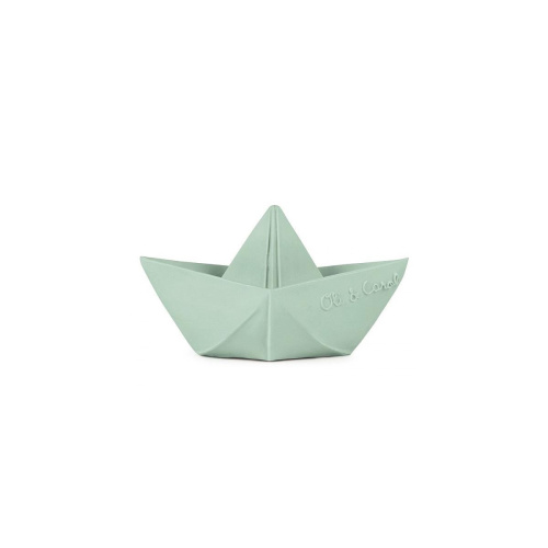 Origami boat mint - oli and carol