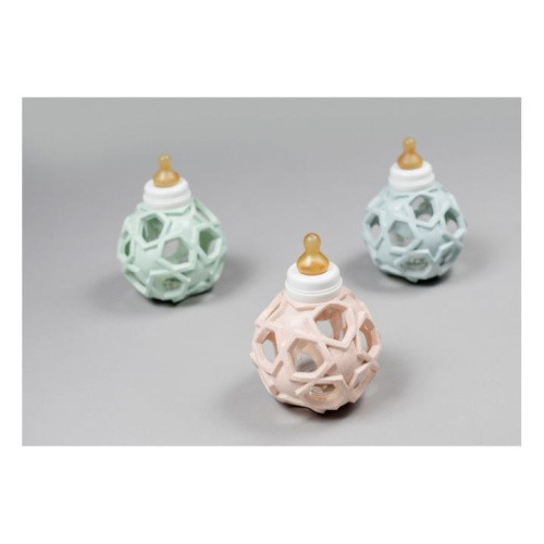 Hevea baby bottle rosa, azul o verde