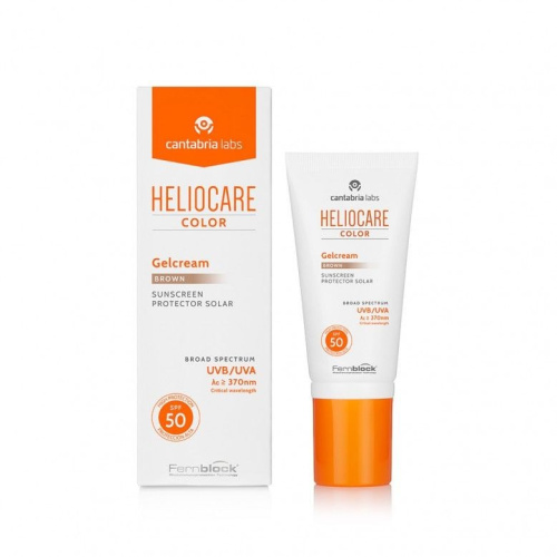 Heliocare gelcream color brown spf50 50ml