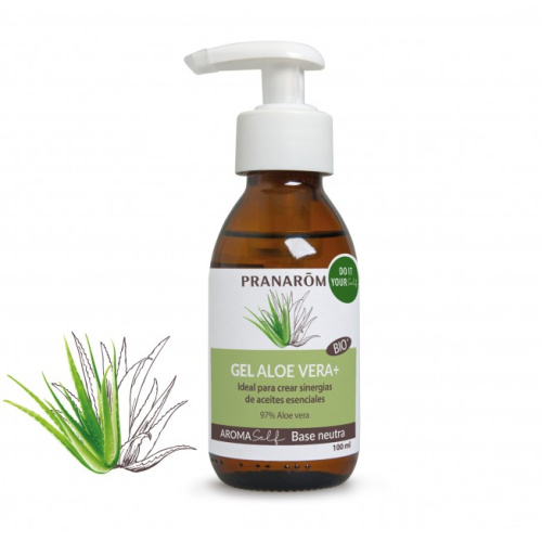 Gel aloe vera+ - 100 ml - pranarom aromaself bases neutras