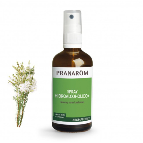 Spray hidroalcohólico - 100 ml pranarom aromaforce