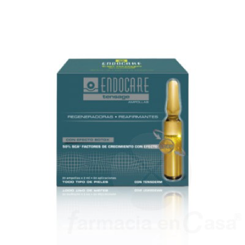 Endocare tensage 20 ampollas