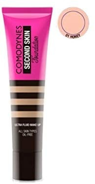 Comodynes second skin maquillaje fluido 01 honey