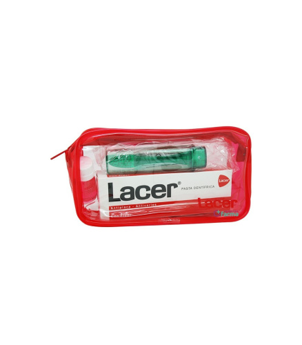 Lacer pasta 500ml + cepillo + neceser