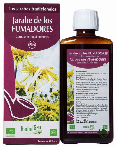 Pranarom jarabe de los fumadores