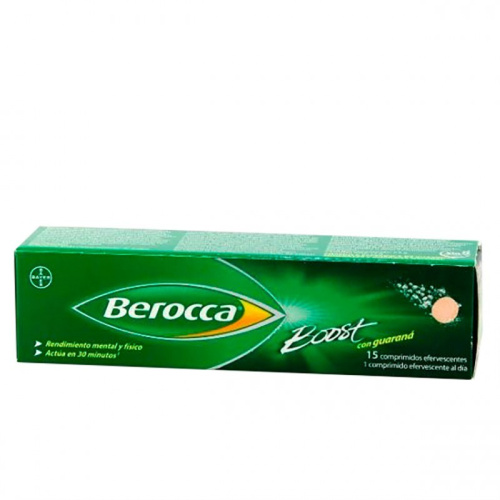 Berocca efervescente 15 comp eferves