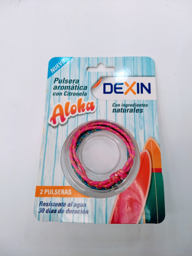 Dexin 2u wproof puls. citronela antimosqu color
