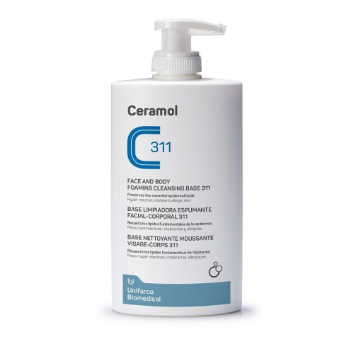 Principal 124 ceramol 311  ac. limpia cara y cuerpo 400ml