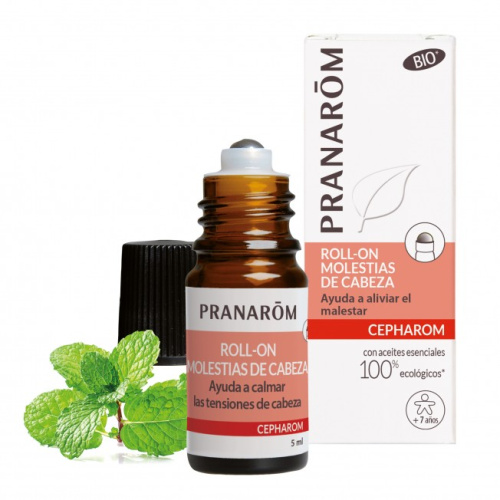 Roll-on - molestias de cabeza - 5 ml - pranarom cepharom