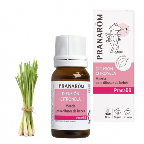 Mezcla para difusión citronela - 10 ml - pranarom pranabb