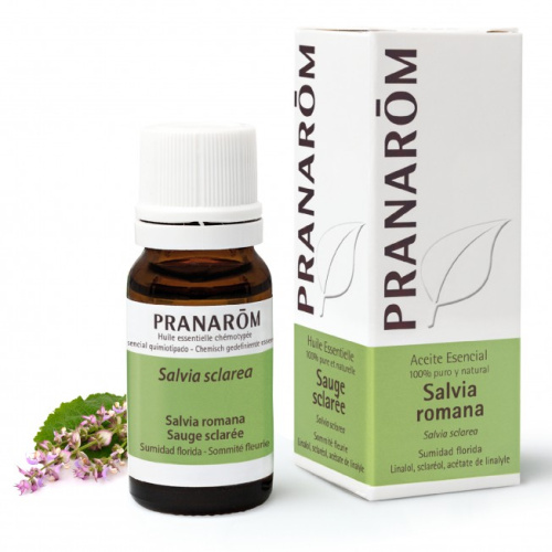 Aceite esencial salvia romana - 10 ml - pranarom aeqt
