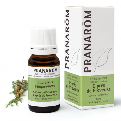 Aceite esencial ciprés de provenza - 10 ml - pranarom aeqt