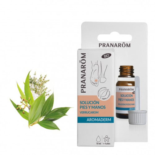 Solución pies y manos - 10 ml - pranarom aromaderm