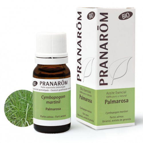 Aceite esencial palmarosa - 10 ml - pranarom  aeqt