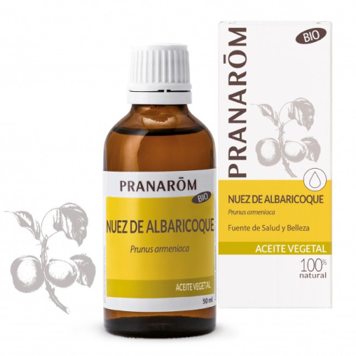 Aceite vegetal nuez de albaricoque - 50 ml - pranarom