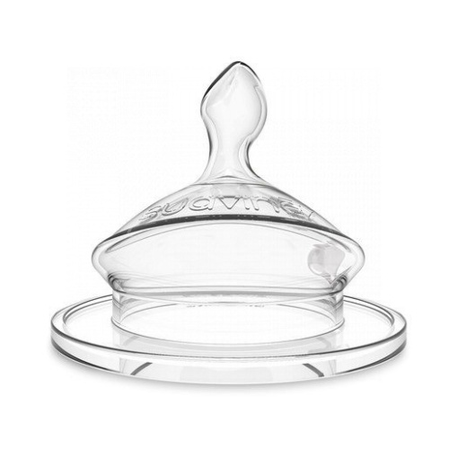 Suavinex tetina anatómica de silicona talla-1 flujo lento 1ud