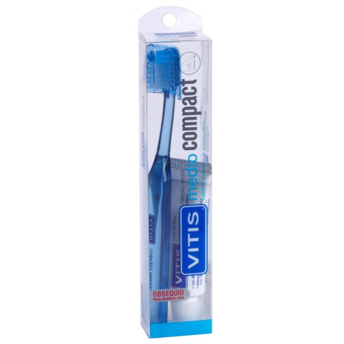Vitis compact cepillo dental medio