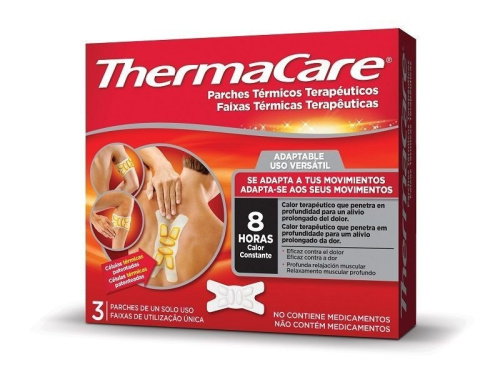 Thermacare adaptable parches térmicos 3uds