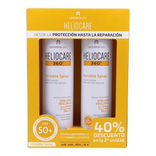 Heliocare 360 spray invisible 2 x 200ml