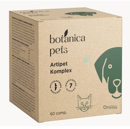 Botánica pets artipet komplex 60 comprimidos
