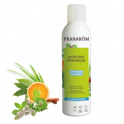Pranarom allergoforce spray antiácaros y antichinches 150ml