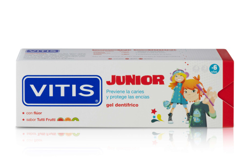 Vitis junior gel dentífrico  75 ml