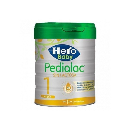 Hero baby pedialac 1 leche inicio sin lactosa 800grs