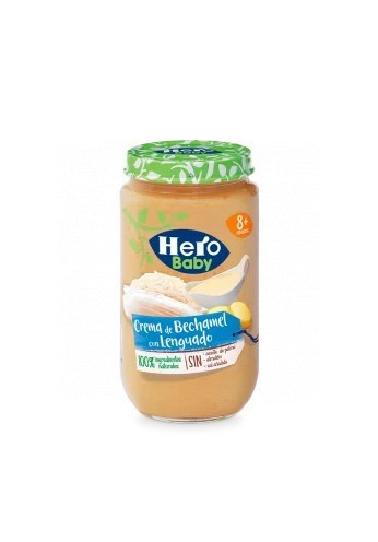 Hero baby tarrito crema bechamel con lenguado 135gr