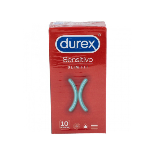 Durex preservativos sensitivo slim fit 10uds