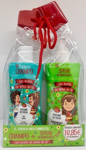 Farline pack árbol del té champú + desenredante