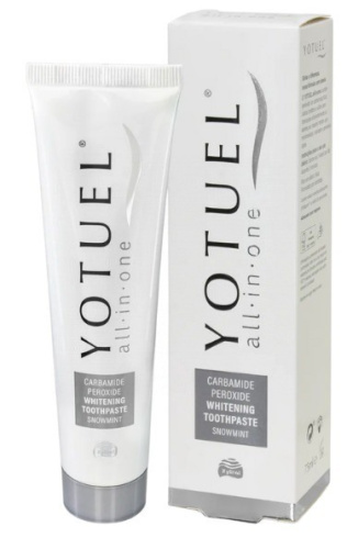 Yotuel dentífrico blanqueador microbioma one white premium 100g