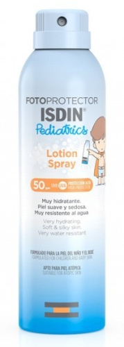 Isdin fotoprotector pediatrics loción spray spf-50+ 200ml
