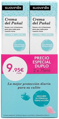 Suavinex crema del pañal 75 + 75ml