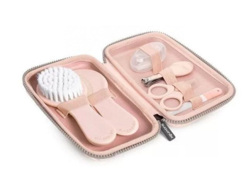 Suavinex set de manicura bebés rosa +0m