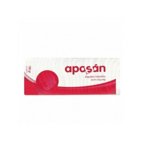 Aposán algodón zig-zag puro 100g