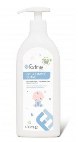 Farline bebé gel champú suave 400ml