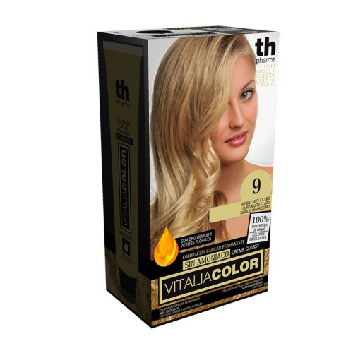 Th pharma coloración capilar permanente rubio muy claro 9