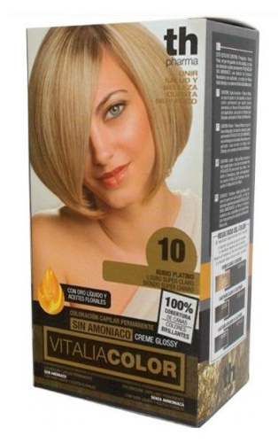 Th pharma vitalia sin amoniaco 10 rubio platino