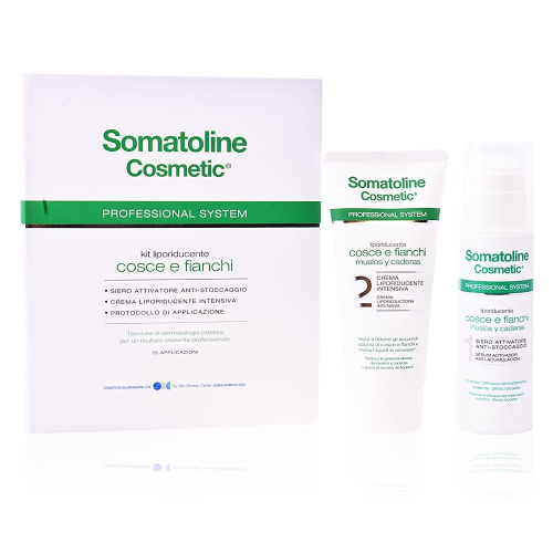 Somatoline profesional muslos y caderas 150ml + 200ml