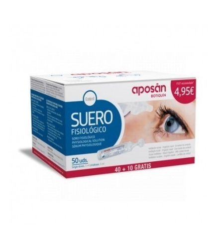 Aposán suero fisiológico 5ml 50uds