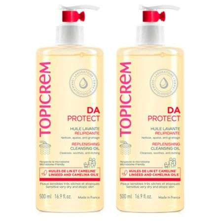 Topicrem da protect aceite de ducha pack 2x500ml