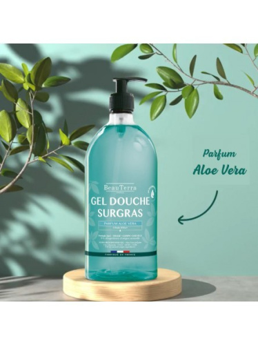 Beauterra shower gel aloe vera 1l