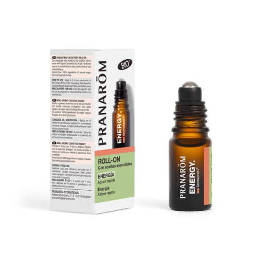 Pranarom aromaboost energy roll on 5ml