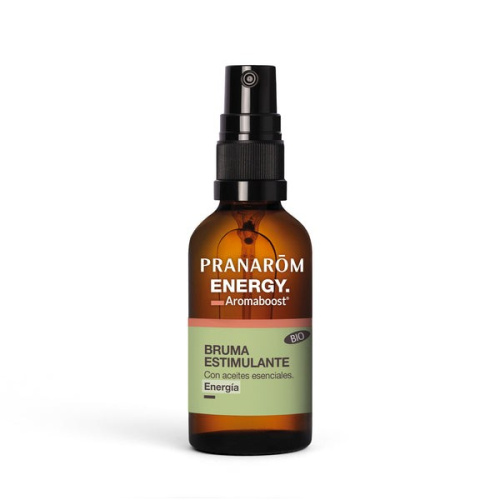 Pranarom aromaboost energy spray bio 50 ml
