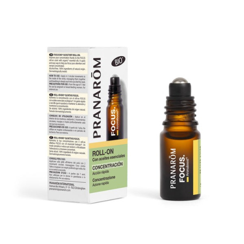 Pranarom aromaboost focus roll on 5ml