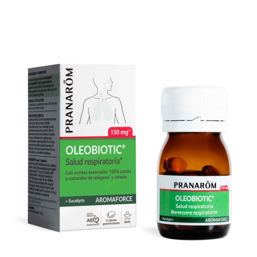Pranarom aromaforce oleobiotic  15 cápsulas